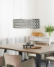 Lampadario TENNA Metallo Argento_817137