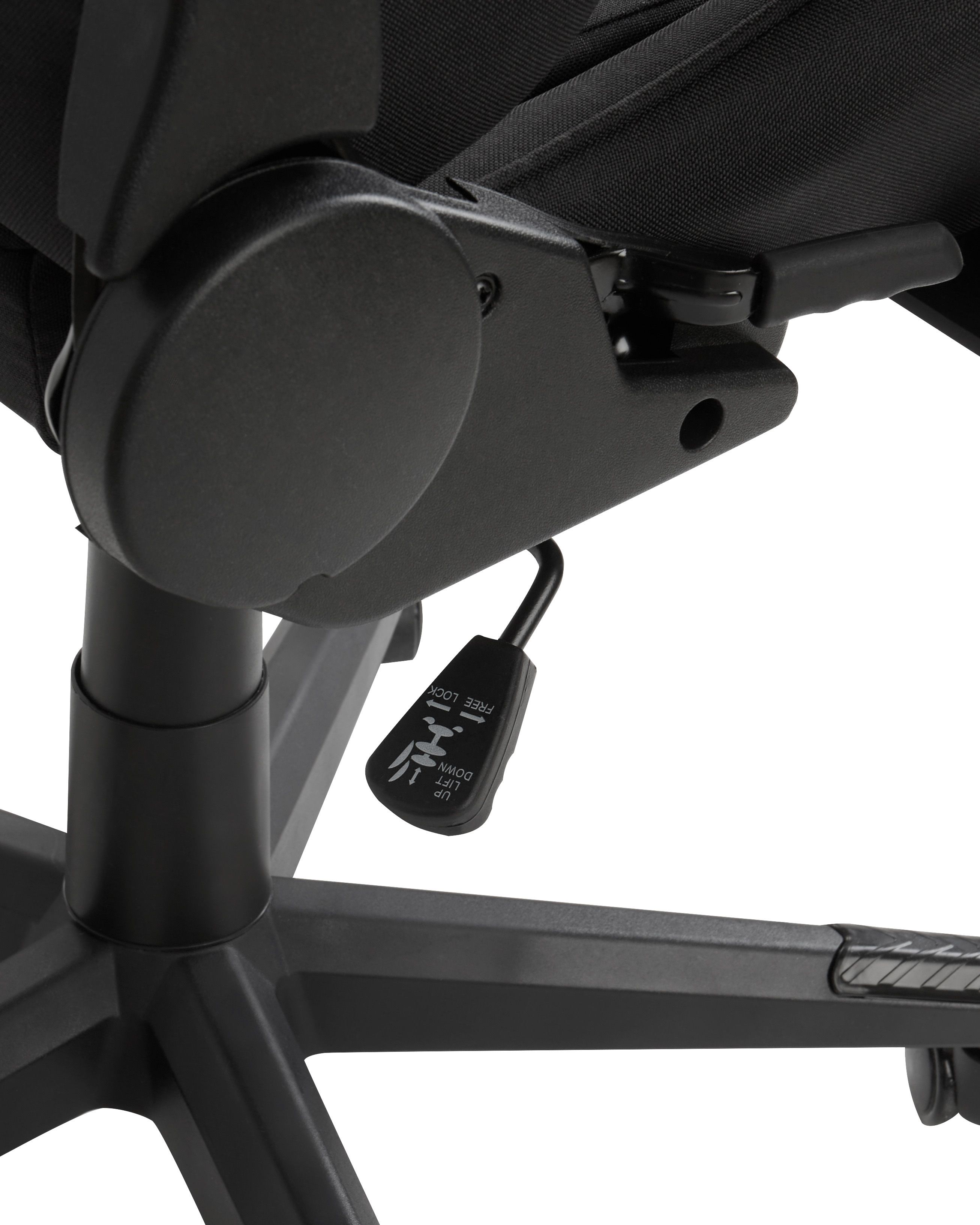 Future Warrior Bürostuhl Mit Netzrücken | Höhenverstellbar & Wippfunktion | Lordosenstütze