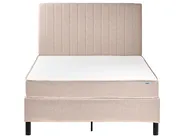 Divan Bed Fabric COUNTESS 120 x 200 cm (EU Small Double) Beige_1054240