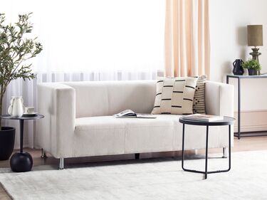 3-seters sofa stoff Hvit FLORO