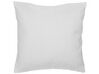 Set of 2 Cushions Palm Leaf Pattern 45 x 45 cm White DIANELLA_770925