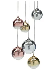Pendant Lamp TOOMA Glass Brass_868644