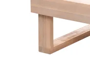 Set da giardino con tavolo 5 posti MARETTIMO Legno di acacia certificato Beige_1154163