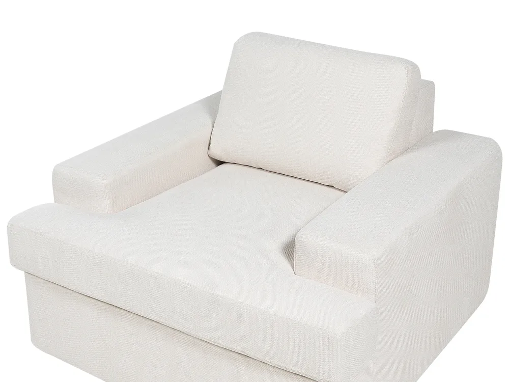 Set da salotto 4 posti ALLA Tessuto Beige chiaro_893959