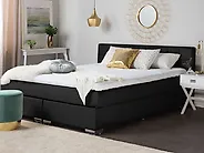 Divan Bed Fabric ADMIRAL 140 x 200 cm (EU Double) Black_1182812
