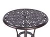 Metal Garden Bistro Set Brown TRIORA/ANDALO_931817