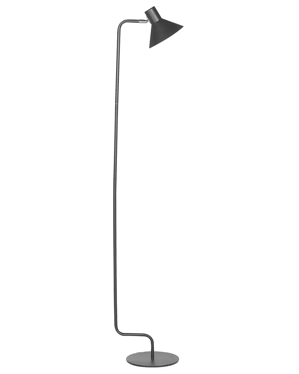 Lampa podłogowa RIMAVA Regulowana Metal Czarny