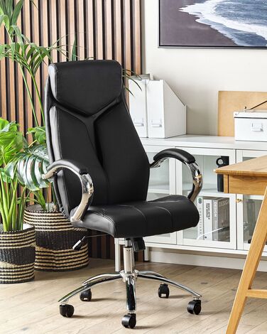 Swivel Office Chair Black FORMULA 