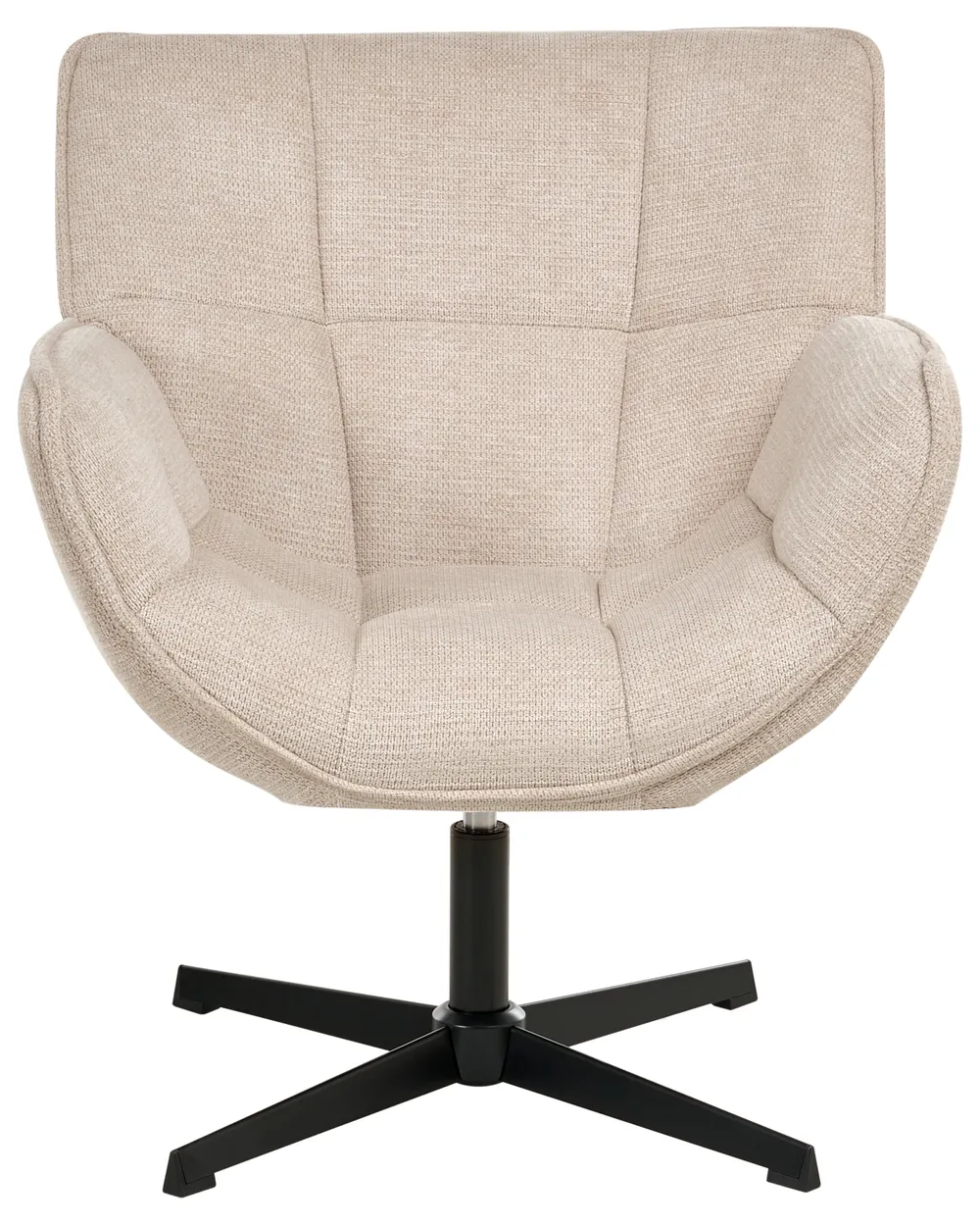 Swivel Armchair AUMA Fabric Beige_1001217