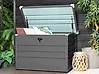 Storage Box CEBROSA 100 cm 62 cm Metal Grey