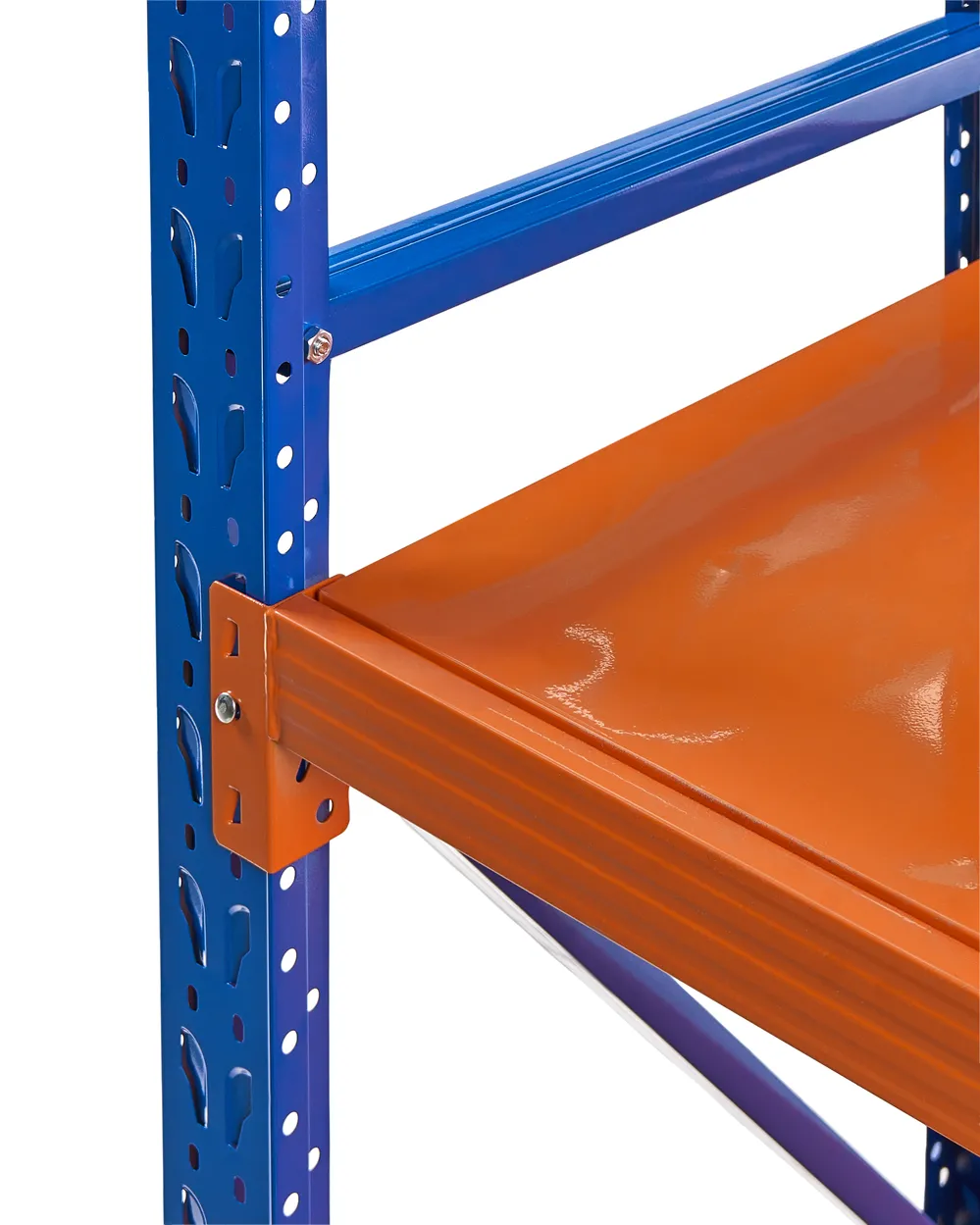 Regał magazynowy FIUGGI 150 cm 200 cm Metal Pomarańczowy_1011185