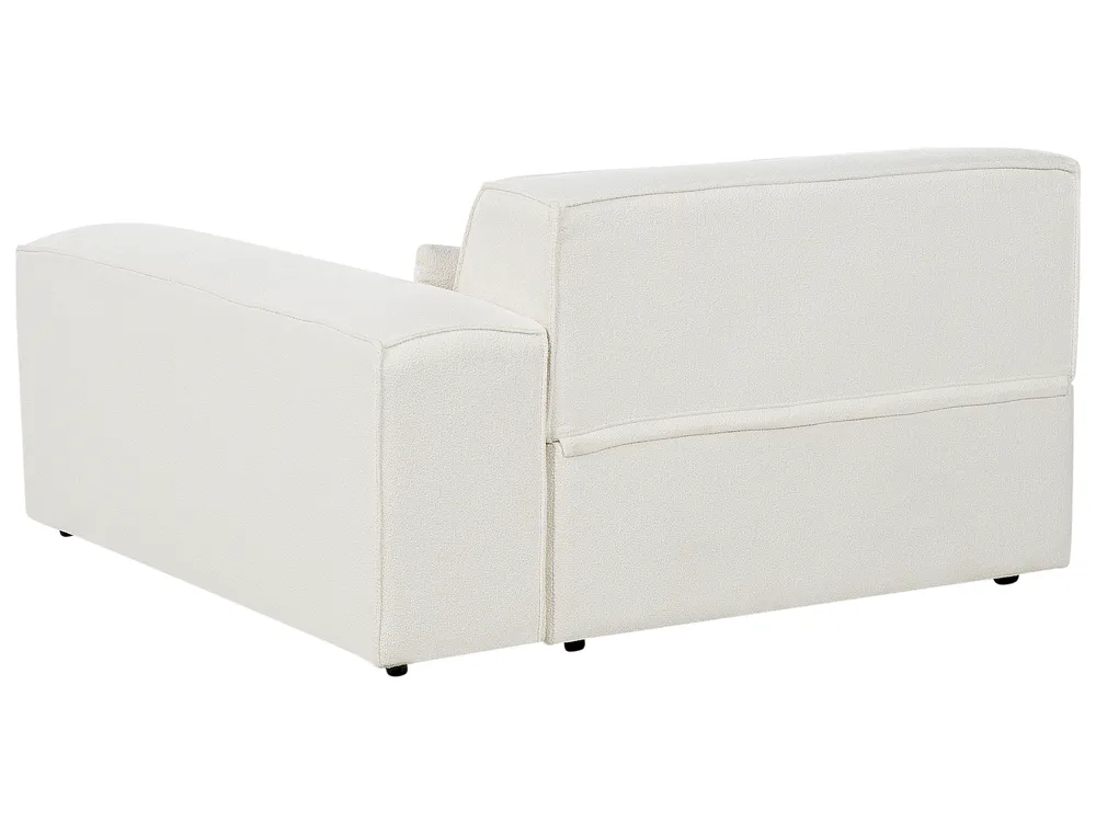 Left-Hand Chaise Longue HELLNAR Boucle Off-White_911303