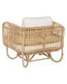 Rattan Armchair Beige DOLCEDO_796830