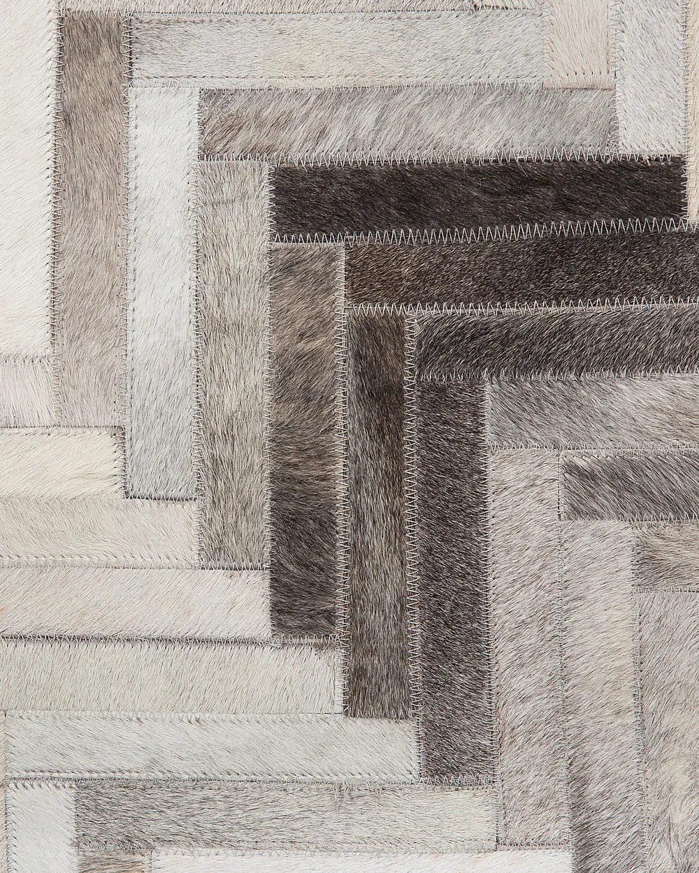 Rug ARSUZ Grey 140 x 200 cm Leather_751749