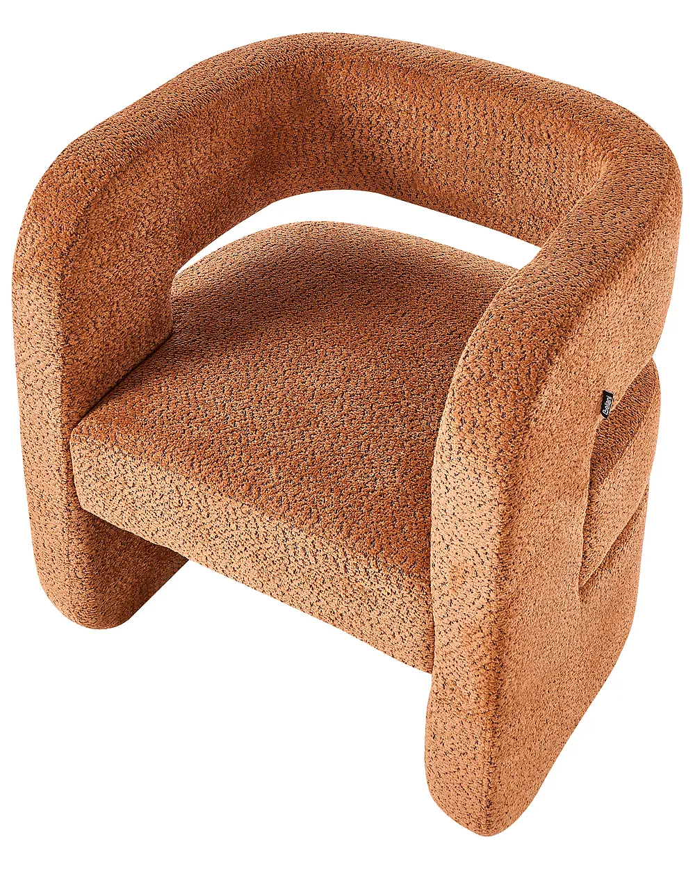 Armchair VIDSEL Chenille Orange_1155490