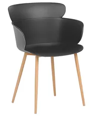 Set di 2 sedie da pranzo SUMKLEY Nero_783771