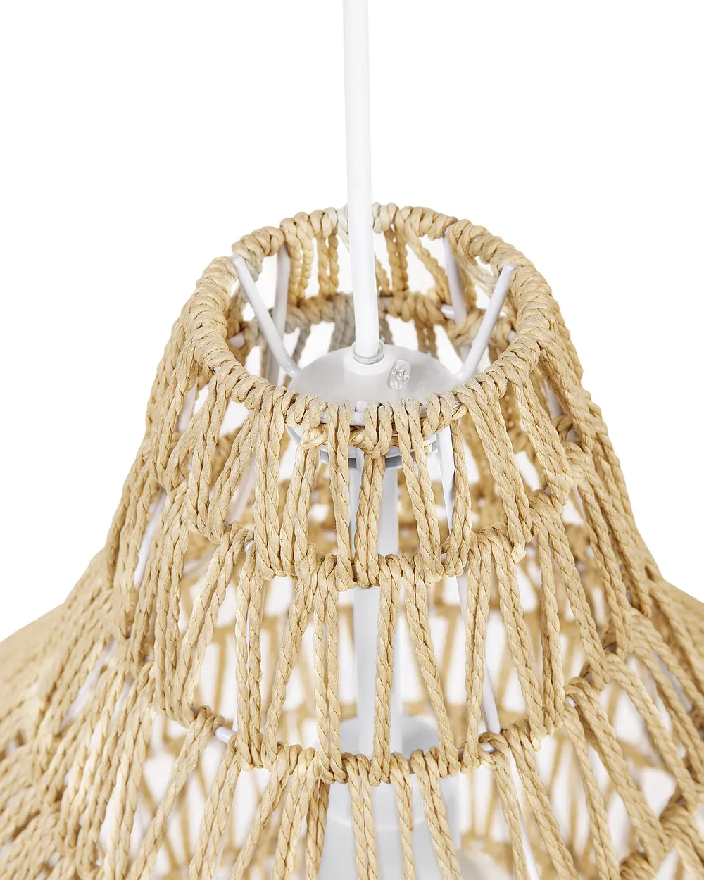 Pendant Lamp MOLOPO Paper Rope Sand Beige_728249