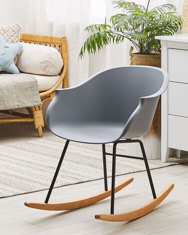 Rocking Chair Grey HARMONY