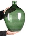 Glass Decorative Vase 39 cm Green ROTI_867338