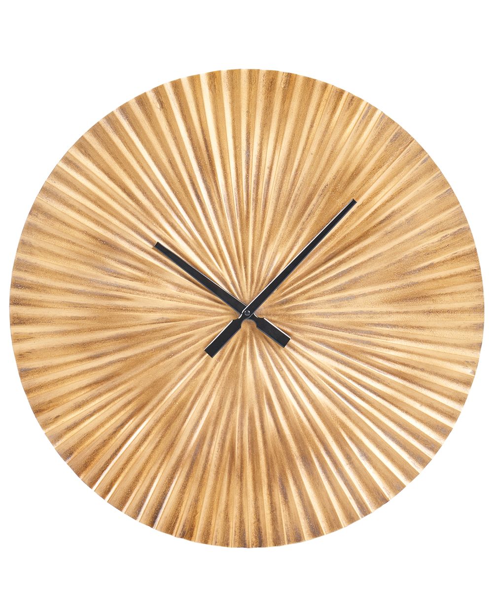 Horloge murale VAIGAI 59 cm Métal Doré
