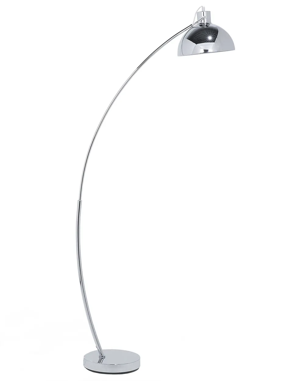 Lampa podłogowa DINTEL Metal Srebrny