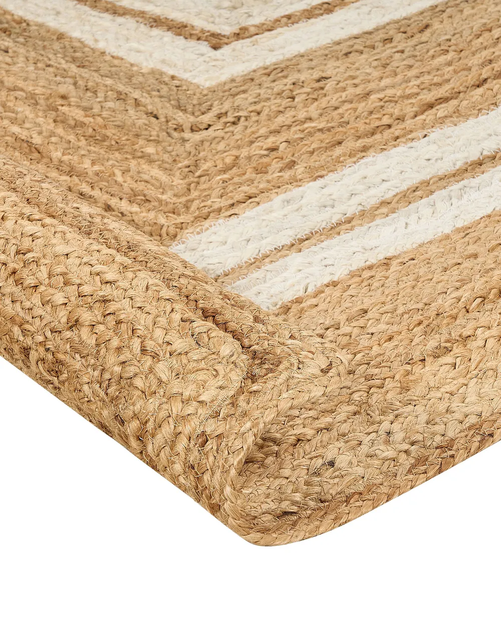 Tappeto ELMALI Beige 160 x 230 cm Iuta_887086