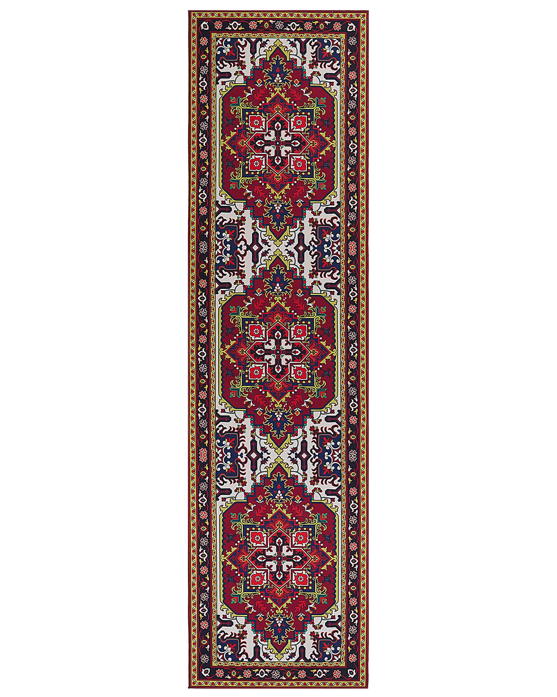 Runner Rug 80 x 300 cm Red COLACHEL_831658