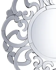 Specchio MORNAIX 70 cm 70 cm Argento_904070