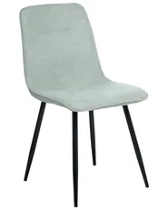 Set di 4 sedie da pranzo TUSCOLA Tessuto Verde chiaro_999547