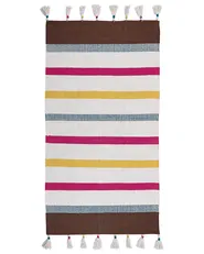 Rug HISARLI Multicolour 80 x 150 cm Cotton_836803