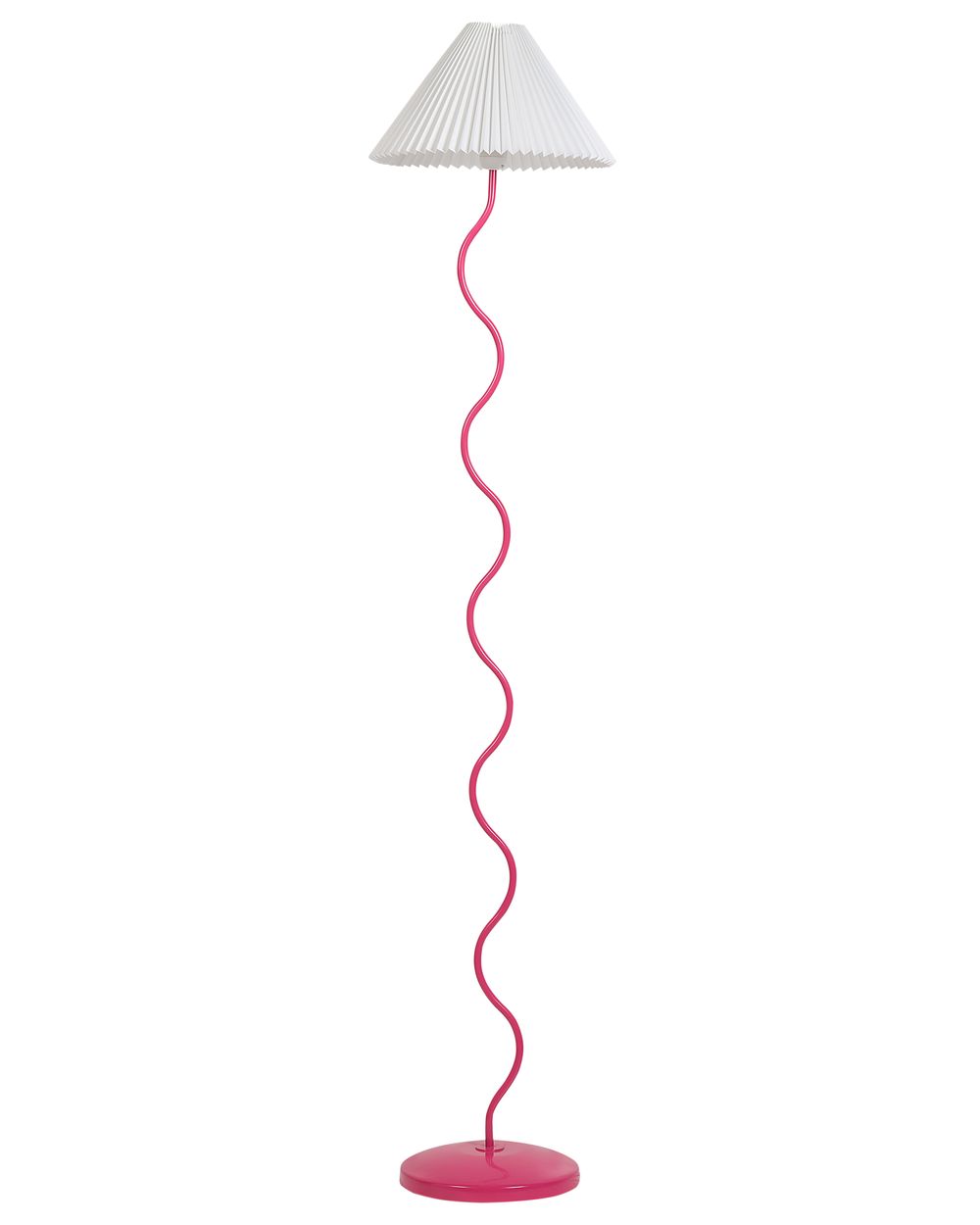 Gulvlampe JIKAWO Metal Lyserød