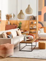 Pendant Lamp MOLOPO Paper Rope Sand Beige_828970