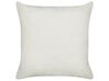 Lot de 2 coussins 60 x 60 cm blanc LEUZEA_903494