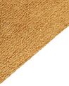 Bavlněný koberec s tečkami 140 x 200 cm žlutá ASTAF_908033