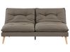 Sofa rozkładana dla 3 osób YILA Brązowy