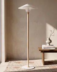Lampada da terra MOPPY Legno di quercia Bianco_1149755