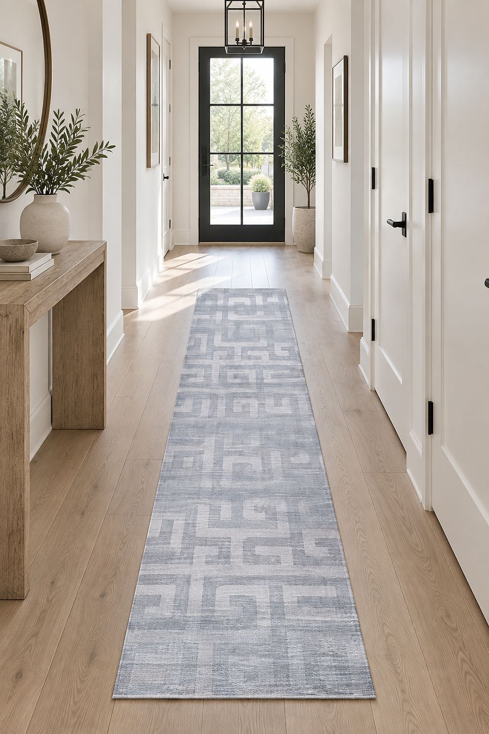 Tapis BEYDAG Gris 80 x 300 cm
