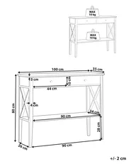 Console Table AVENUE Black_814935