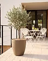 Plant Pot CROTON 43 cm Brown