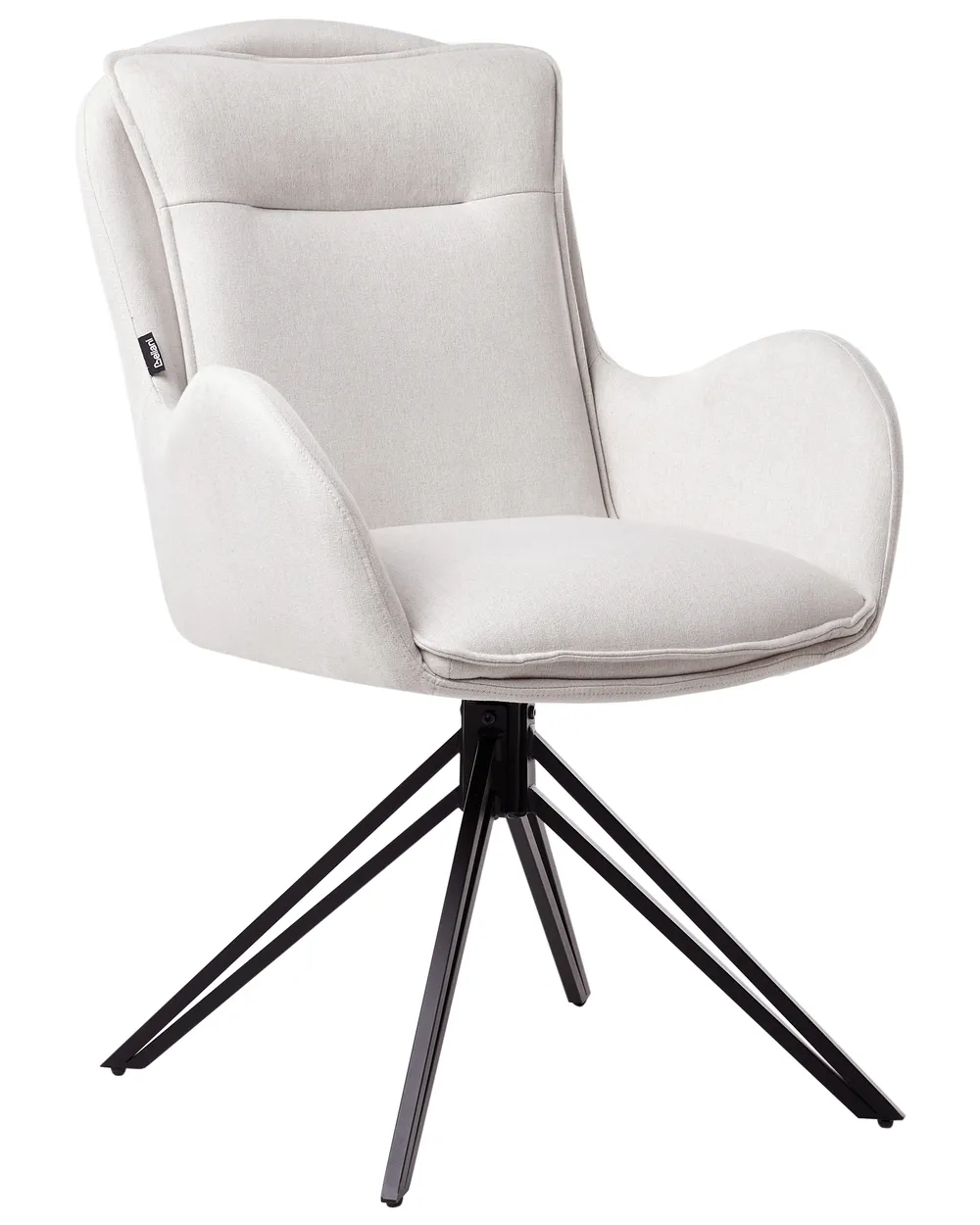 Set di 2 sedie da pranzo AVELAR Beige chiaro_945026