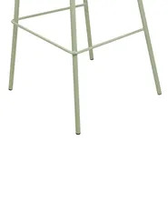 Conjunto de 4 bancos de bar MORA Verde claro_876363