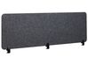 Desk Screen SPLIT 180 x 50 cm Dark Grey