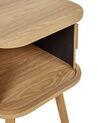 Bedside Table Light Wood SELAH_935754