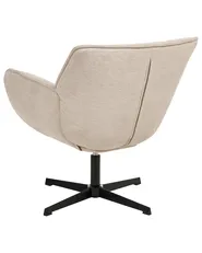 Swivel Armchair AUMA Fabric Beige_1001219