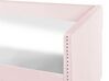 Velvet EU Single Trundle Bed Light Pink TROYES_837094