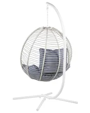 Hanging Chair with Stand ARCO Metal White_844232