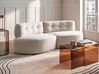 Sofa dla 3 osób LAERDAL Boucle Złamana biel