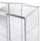 Serra da balcone LECCE 129 cm 59 cm Argento_1005530