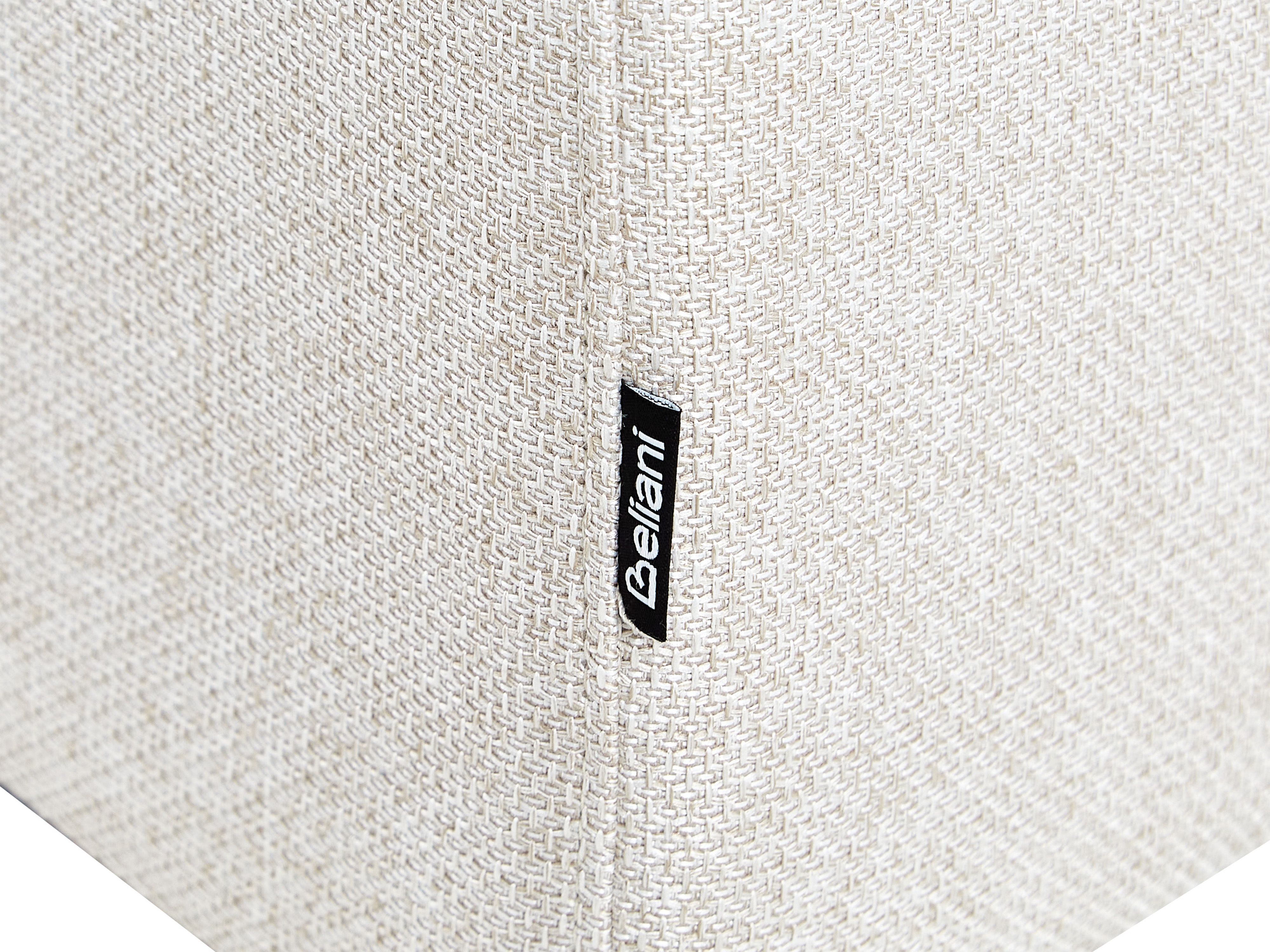 Ottoman INNVIK Fabric Light Beige | Beliani.hu
