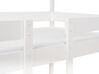Detská poschodová posteľ v tvare domčeka 90 x 200 cm biela LABATUT_911510